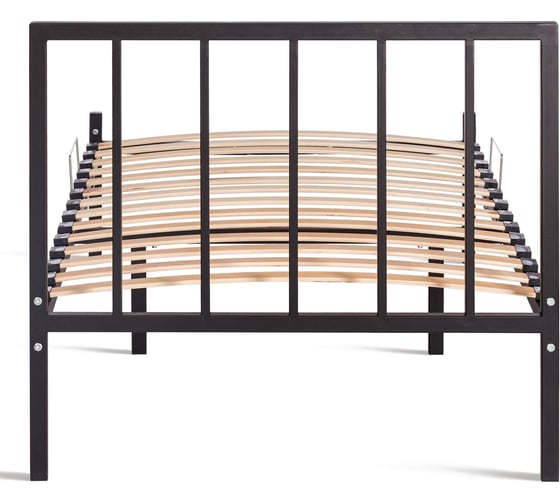 Кровать Bruno металл 90x200 см черный Tetchair 20633