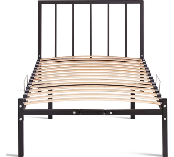 Кровать Bruno металл 90x200 см черный Tetchair 20633