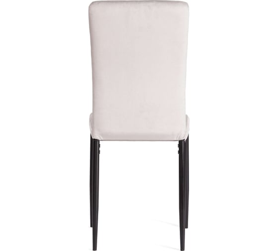 Комплект стульев 4 шт. VERTER металл вельвет 47.8x41.5x97 см Light grey (светло-серый) HLR14 / черный Tetchair 20544