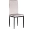 Комплект стульев 4 шт. VERTER металл вельвет 47.8x41.5x97 см Light grey (светло-серый) HLR14 / черный Tetchair 20544 1