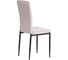 Комплект стульев 4 шт. VERTER металл вельвет 47.8x41.5x97 см Light grey (светло-серый) HLR14 / черный Tetchair 20544 3