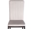 Комплект стульев 4 шт. VERTER металл вельвет 47.8x41.5x97 см Light grey (светло-серый) HLR14 / черный Tetchair 20544 6