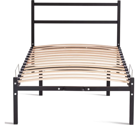 Кровать Marco металл 90x200см черный Tetchair 20682