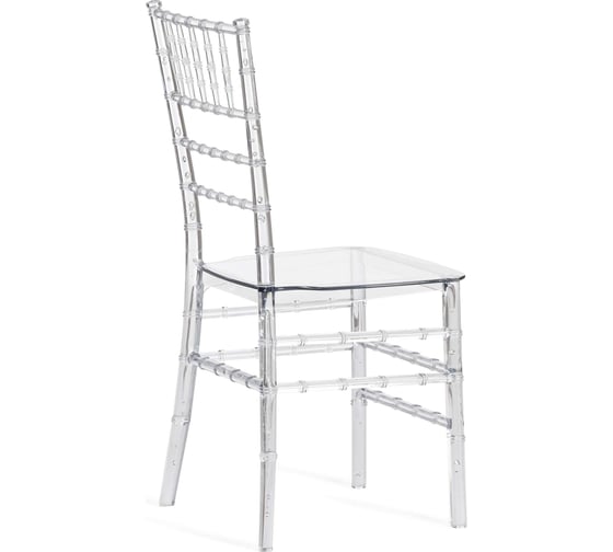 Стул CHAVARI пластик 40.5x49x88.5 см Transparent (Прозрачный) Tetchair 21371