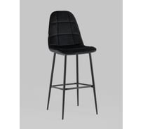 Барный стул Стул Груп Тейлор велюр, черный AV 411-H75-08(B)