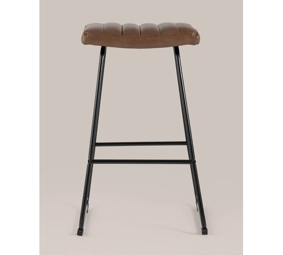 Барный стул Стул Груп Ковбой экокожа, коричневая SADDLEBAR BROWN