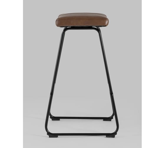 Барный стул Стул Груп Ковбой экокожа, коричневая SADDLEBAR BROWN