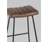 Барный стул Стул Груп Ковбой экокожа, коричневая SADDLEBAR BROWN 4