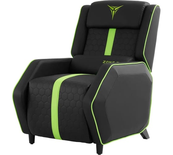 Софа компьютерная игровая Zone 51 RIDER Black-Green Z51-RID-BG