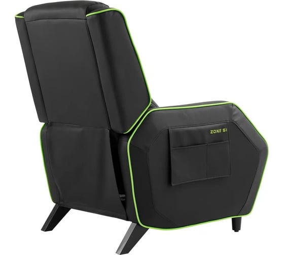 Софа компьютерная игровая Zone 51 RIDER Black-Green Z51-RID-BG