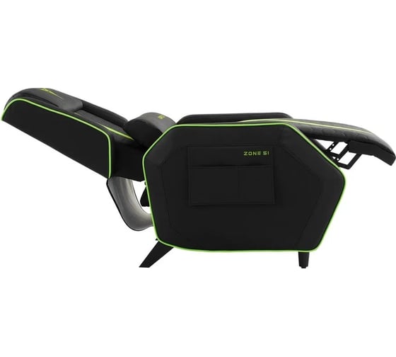 Софа компьютерная игровая Zone 51 RIDER Black-Green Z51-RID-BG