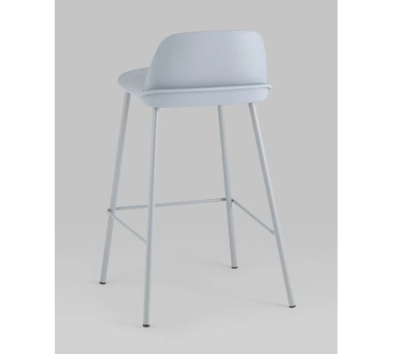 Полубарный стул Стул Груп Mist серо-голубой 8063T 65 blue 107