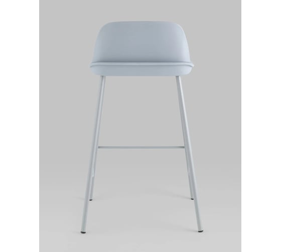 Полубарный стул Стул Груп Mist серо-голубой 8063T 65 blue 107
