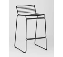 Полубарный стул Стул Груп Danny черный, с черной подушкой DN-S26 BL/BL