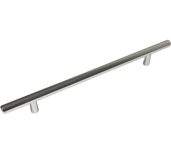 Ручка Fit 384/464 хром торец плоский с фаской 05.088.384 СR 1