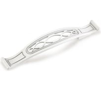 Ручка-скоба Валмакс FS-131 128 серебро прованс/9003 белый матовый 22342