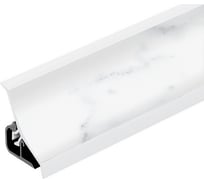 Плинтус для столешниц Termoplast 120-1256P 20x20x3,0 м Мрамор белый ф-ра 1105 120Р-1256