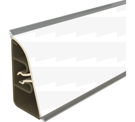 Плинтус для столешницы Termoplast 850-1105Р 062P АР850 Белый глянец 37х24x3000 ф-ра1110/011 850Р-1105 1