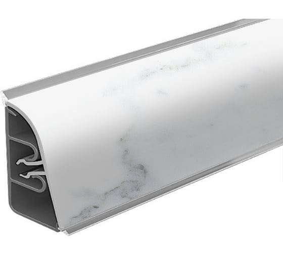 Плинтус для столешницы Termoplast 850-1256Р АР850 Мрамор белый 37х24x3000 ф-ра1110/011 850Р-1256 1
