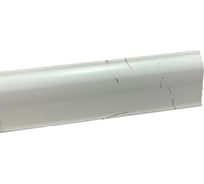 Плинтус для столешницы Termoplast 850-1115Р АР850 Каспий белый 37х24x4200 ф-ра 1240 850Р-1115-4,2