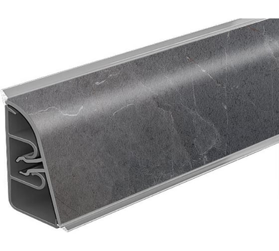 Плинтус для столешницы Termoplast 850-1305Р АР850 Мрамор Марквина серый 37х24x4200 ф-ра 1224/085 850Р-1305-4,2