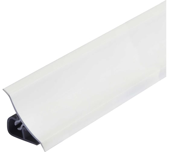 Плинтус для столешниц Termoplast 120-1105Р 062P 20x20x3.0 м, Белый глянец, ф-ра 1105 120Р-1105 1