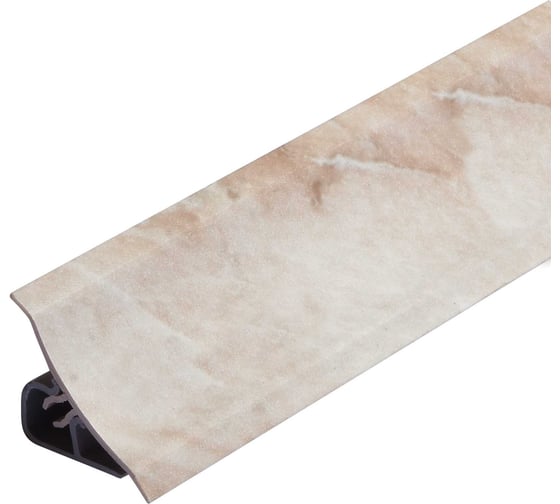 Плинтус для столешниц Termoplast 120-1226Р 20x20x3.0 м, Мрамор бежевый, ф-ра 1514/156 3G 120Р-1226
