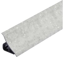 Плинтус для столешниц Termoplast 120-1239P 20x20x3.0 м, Берилл, ф-ра 153 077 120Р-1239