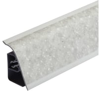 Плинтус для столешницы Termoplast 850-1239Р АР850 Берилл, 37х24x4200, ф-ра 1240, 077 850Р-1239-4,2