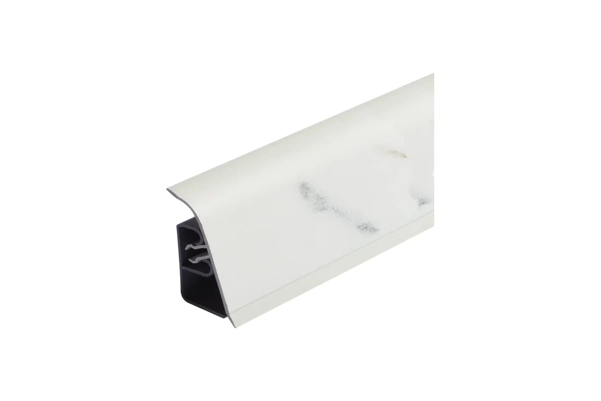Плинтус для столешницы Termoplast 850-1256Р АР850 мрамор белый 37 ...