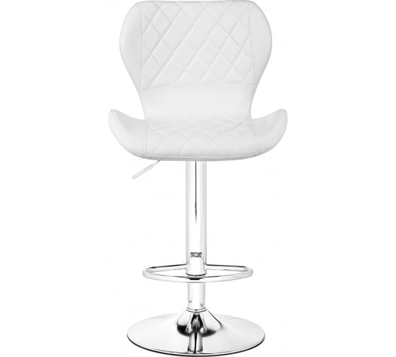 Барный стул Woodville Porch chrome / white 15646
