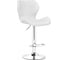 Барный стул Woodville Porch chrome / white 15646 1