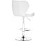 Барный стул Woodville Porch chrome / white 15646 5