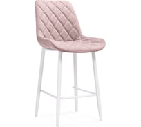 Барный стул Woodville Баодин К Б/К розовый / белый 517169