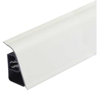 Плинтус для столешницы Termoplast 850-1110Р АР850 Белый матовый, 37_24x3000 мм, ф-ра 1110/011 850Р-1110