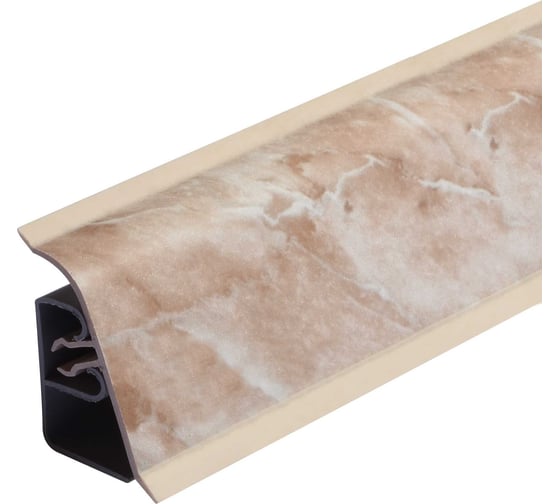 Плинтус для столешницы Termoplast 850-1226Р АР850 Мрамор бежевый, 37_24x4200 мм, ф-ра 1226/080 850Р-1226-4,2 1
