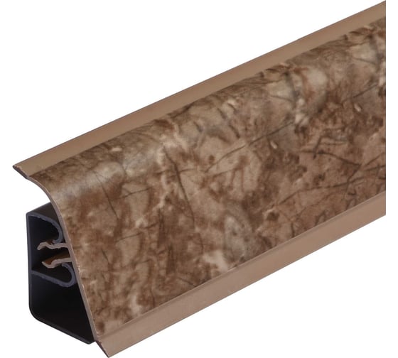 Плинтус для столешницы Termoplast 850-1268Р AP850 Аламбра темная, 37_24x4200 мм, ф-ра 500/084 850Р-1268-4,2