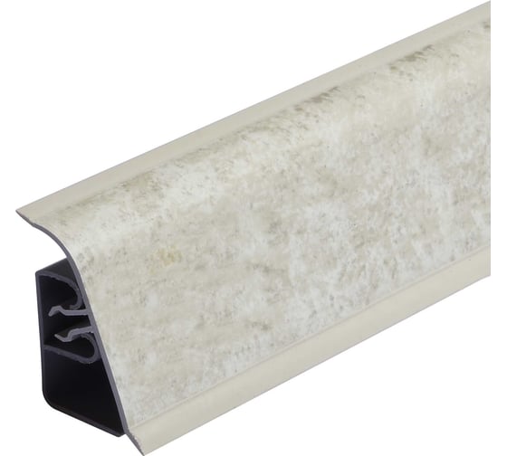Плинтус для столешницы Termoplast 850-1258Р АР850 Stromboli grey, 37_24x4200 мм, ф-ра 1240/077 12 850Р-1258-4,2