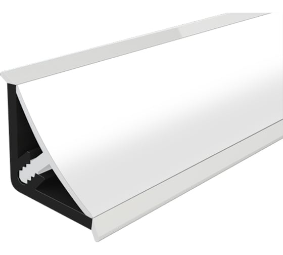 Галтель с мягким краем Thermoplast 11.5x11.5x3 м, белая, вогнутая MRK494-201
