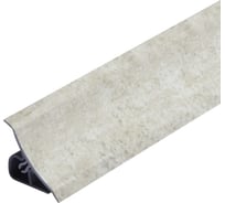Плинтус для столешницы Termoplast 120-1258P 20x20x3000 мм, Stromboli grey, ф-ра 149/3I 120Р-1258