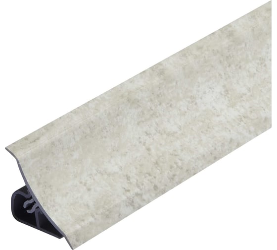 Плинтус для столешницы Termoplast 120-1258P 20x20x3000 мм, Stromboli grey, ф-ра 149/3I 120Р-1258