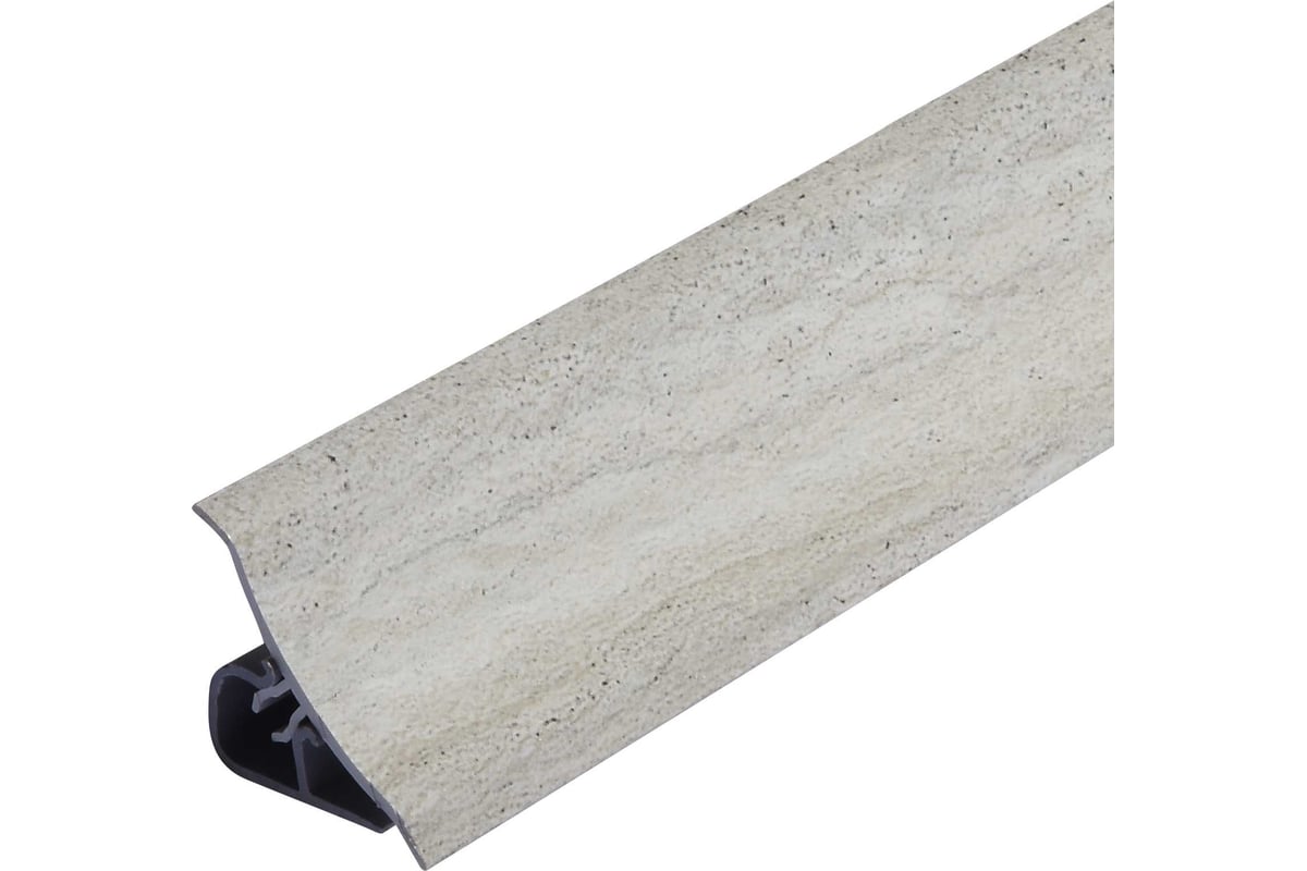 Плинтус для столешницы Termoplast 120-1260Р 20x20x3000 мм, Travertin ...