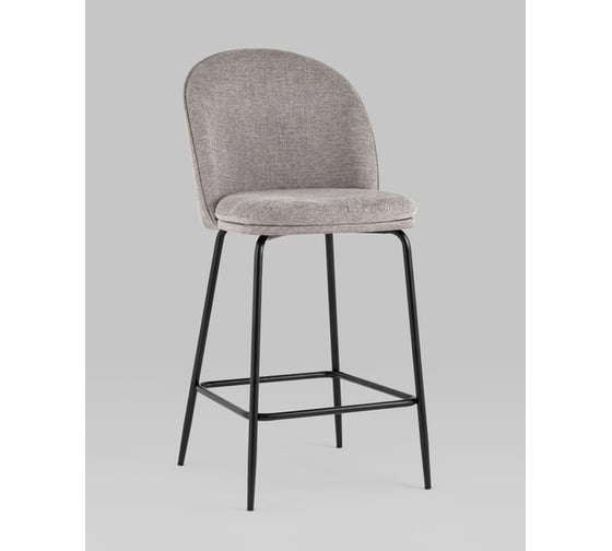 Полубарный стул Стул Груп Echo светло-серый Echo counter chair light grey 1