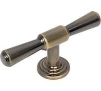 Ручка Laurus ZA2391 кнопка, старинная латунь AB 39512-2