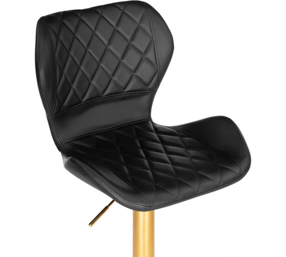 Барный стул Woodville Porch gold / black 15647