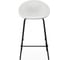 Барный стул Woodville Zeta white/black 15701 2