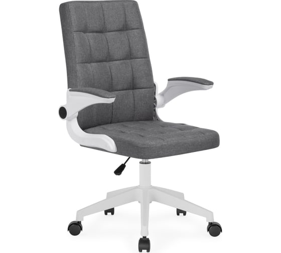 Компьютерное кресло Woodville Elga gray/white 15608 1