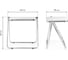 Компьютерный стол Woodville Arlon 64x50x69 см white 15615 2