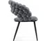 Стул на металлокаркасе Ball dark gray / black Woodville 15765 4