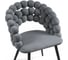 Стул на металлокаркасе Ball dark gray / black Woodville 15765 6